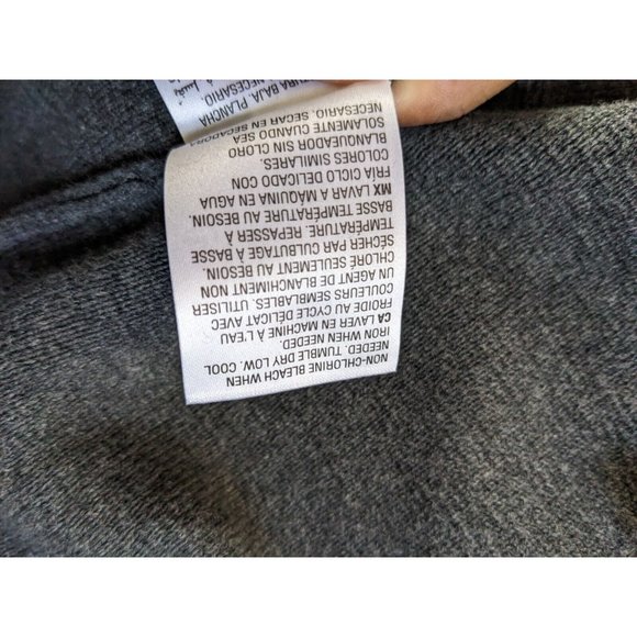 Charter Club Sweater Pink Gray Open Long Sleeve Casual Cotton Womens Size L - Picture 5 of 8